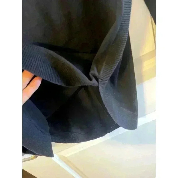 NWT Caslon Turtleneck Raglan Longline Sweater Womens Size XS Black Knit wool - Picture 4 of 5